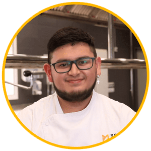 Kahel Muñoz. Estudiante del Grado de Gastronomía y Management Culinario