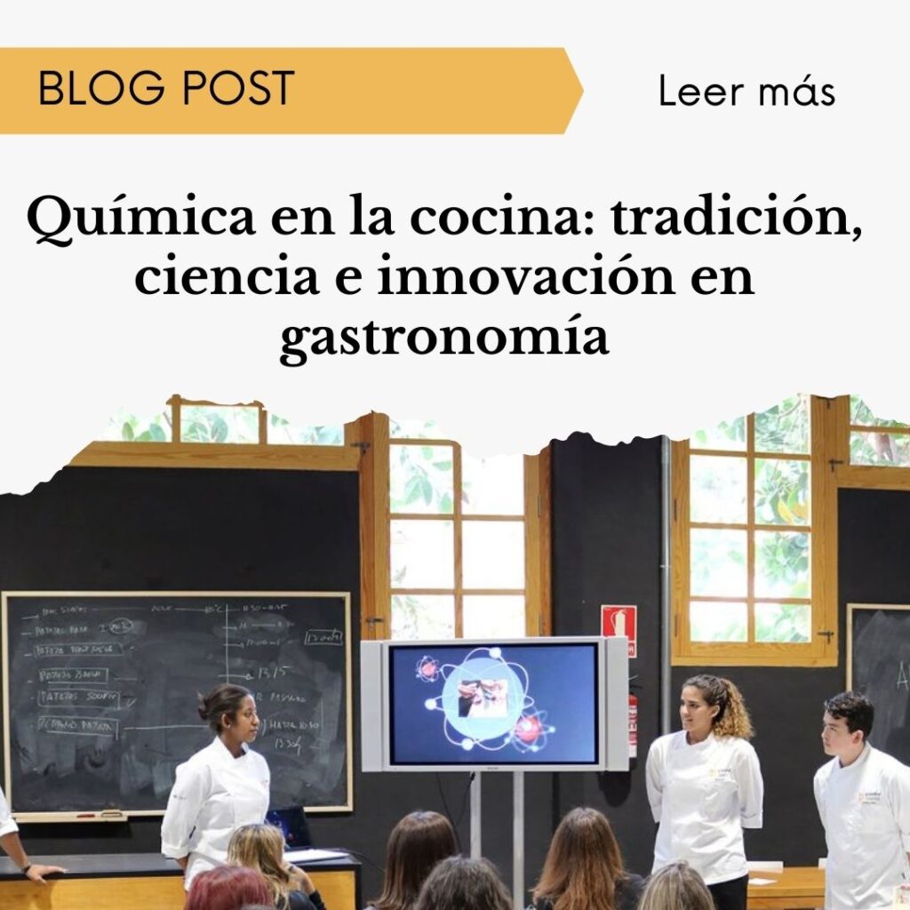 química en la cocina