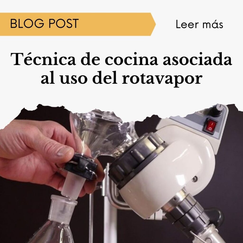 rotavapor cocina