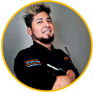 Jhon Mendoza. Alumni Master in Gastronomy and Culinary Management. Michelin Star Winner. Executive Chef Paradox Restaurant. Shangai