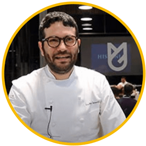 Giuseppe Iannotti. Michelin star chef